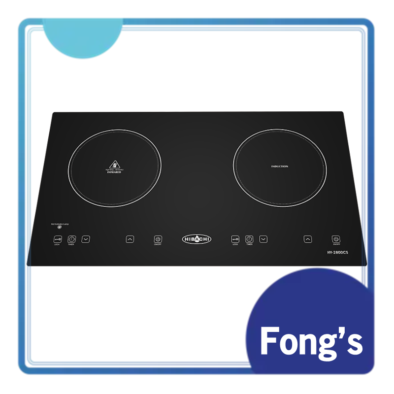 [HY-2800CS] 雙頭智能煮食爐 (電磁爐+電陶爐)